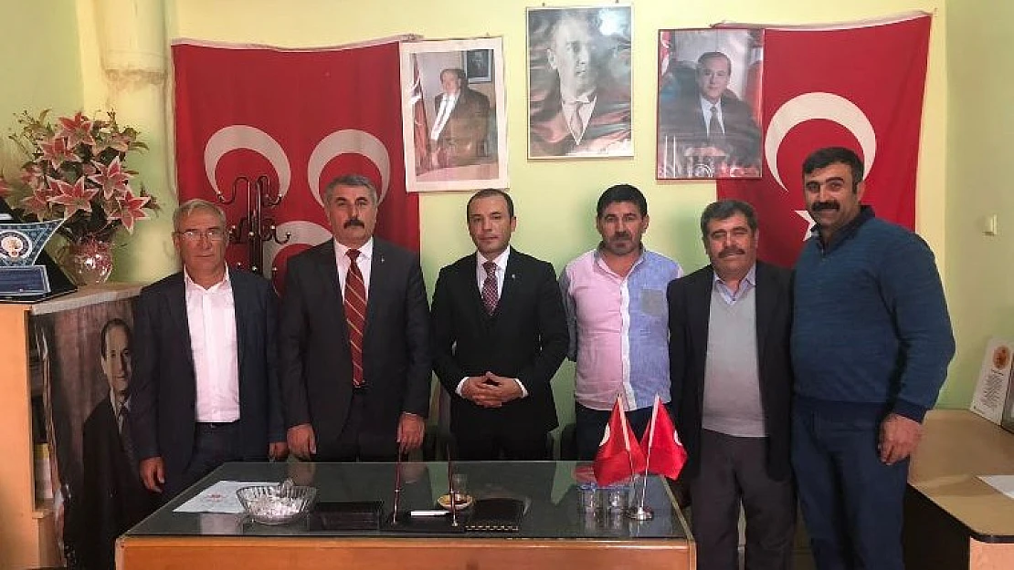 Erol Gül'den MHP Hekimhan İlçe Teşkilatına Ziyaret