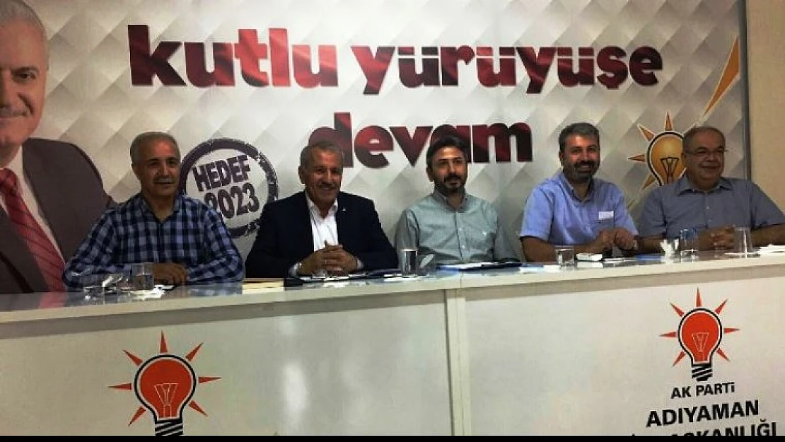 AK Parti'nin Adıyaman Koordinasyon Sorumlusu Şahin Oldu