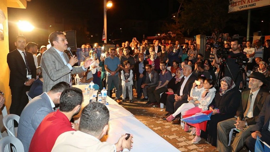 Bakan Tüfenkci, Millet onlara gerekli dersi verecek