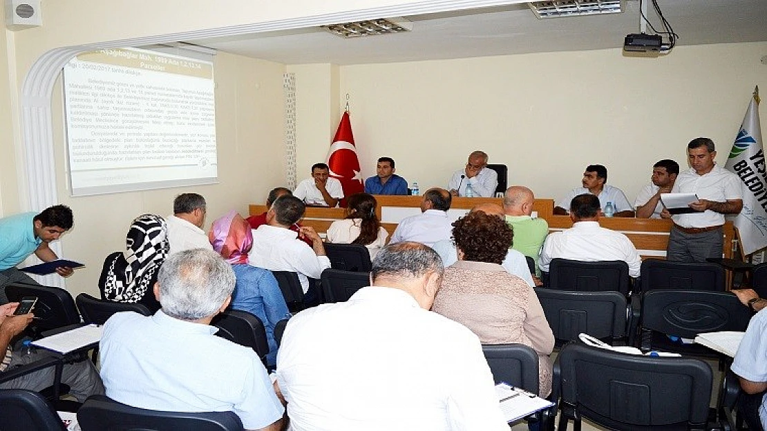 Yeşilyurt Belediye Meclisi Temmuz Ayı Çalışmalarına Başladı