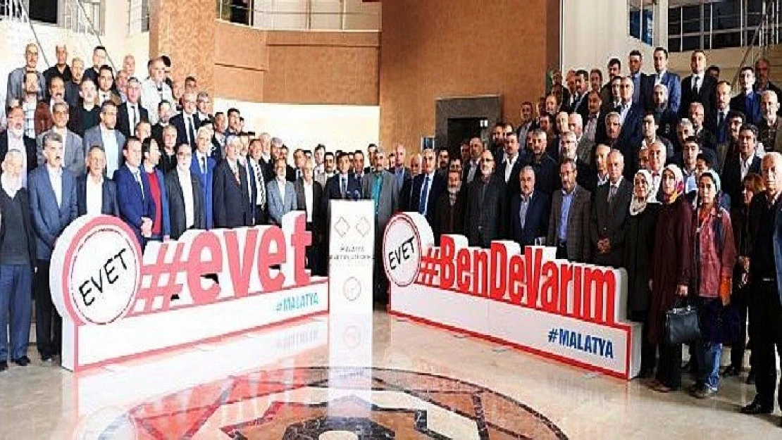 'Herkesi 'Evet'te Buluşmaya Davet Ediyoruz'