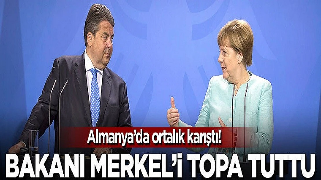 Sigmar Gabriel'den Merkel Çıkışı