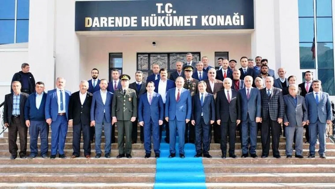 Vali Ali Kaban, Darende İlçesinde Ziyaretlerde Bulundu