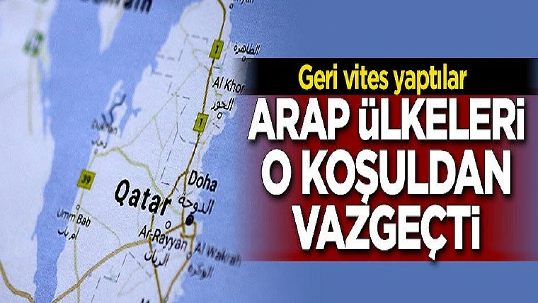 Arap Ülkelerinden Geri Vites! Vazgeçtiler