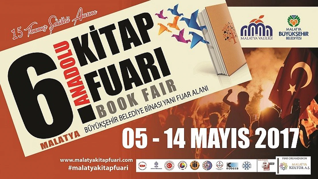 6. Malatya Anadolu Kitap ve Kültür Fuarı Açılıyor...