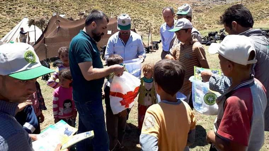 Akın, Söğütlü ve Boruk Yaylalardaki Yetiştiricileri Ziyaret Etti