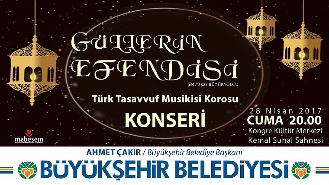 Güllerin Efendisi Konserine Davet