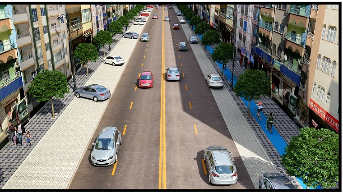 Cadde Sakinleri ve Esnaflarının Tercih Ettiği Proje Uygulanıyor