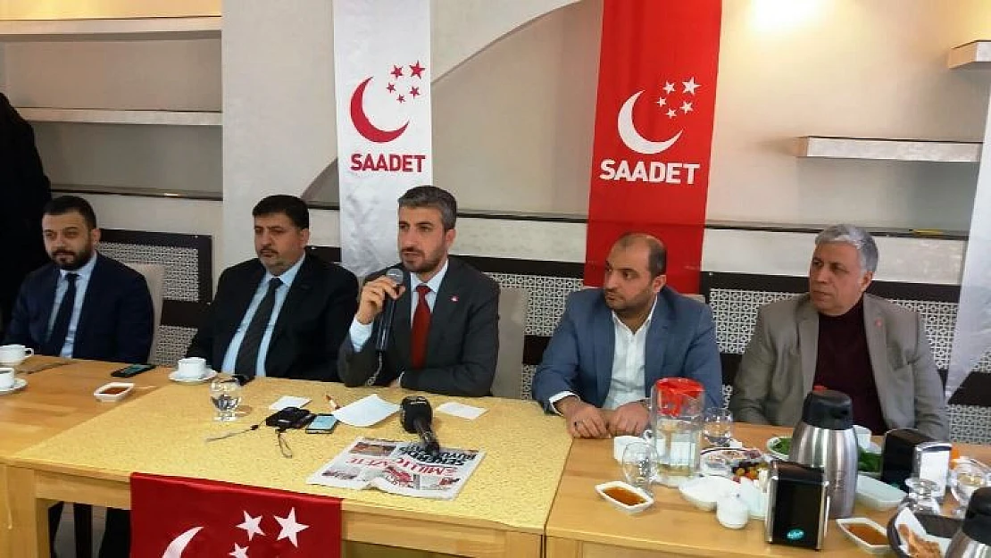 Malatya Saadet Partisinden Şok İddia