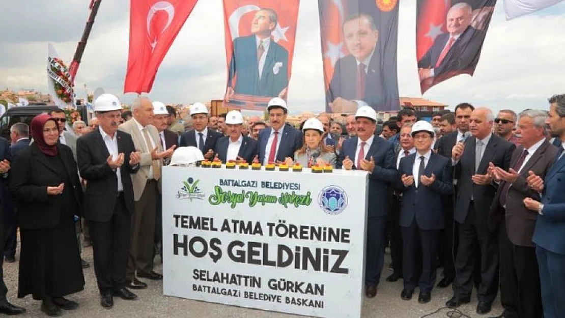 Battalgazi Belediyesi Sosyal Yaşam Merkezi'nin Temeli Atıldı