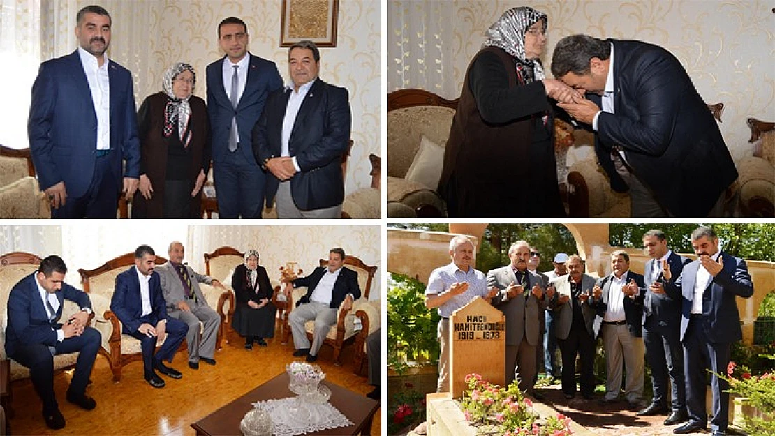 Fendoğlu İlk Ziyaretini Şehit Amcasının Eşine ve Amcasının Mezarına Yaptı