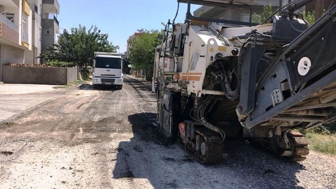 Yeni Sanayi ve Karapınar Mahallelerinde Asfalt Hazırlığı