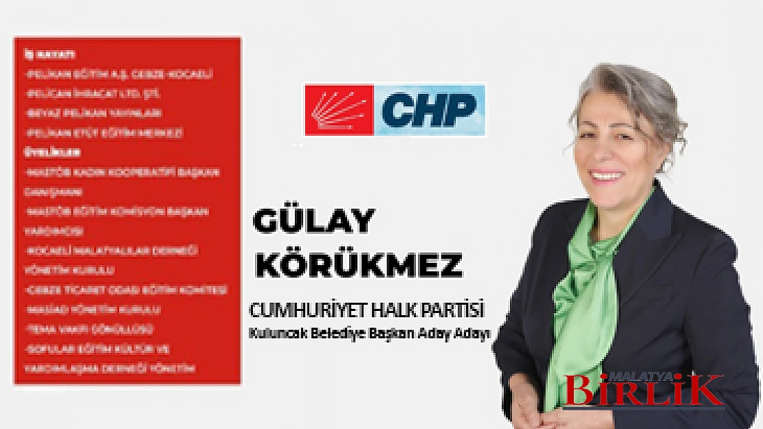 Gülay Körükmez, Kuluncak İlçesine Belediye Başkan Aday Adayı Oldu