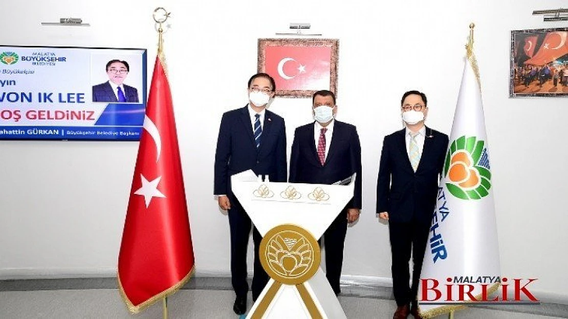 Güney Kore Büyükelçisi Won Ik Lee'den Başkan Gürkan'a Ziyaret