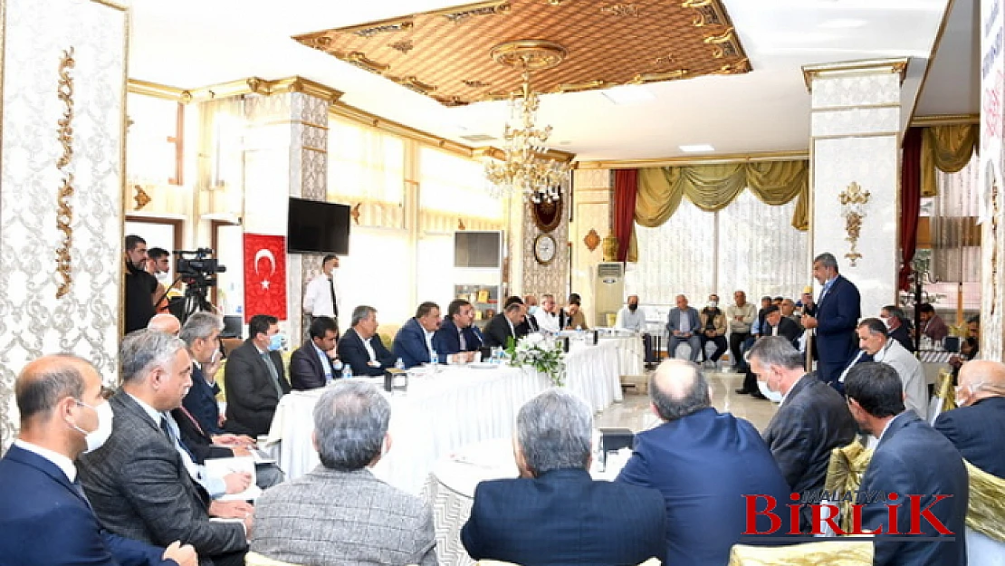 Gürkan, Malatya'ya Hizmet İçin 7 Gün 24 Saat Yoğun Bir Çalışma İçindeyiz