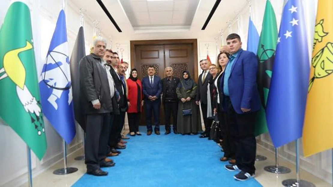Başkan Gürkan, Şehit Fethi Sekin'in Ailesini Ağırladı