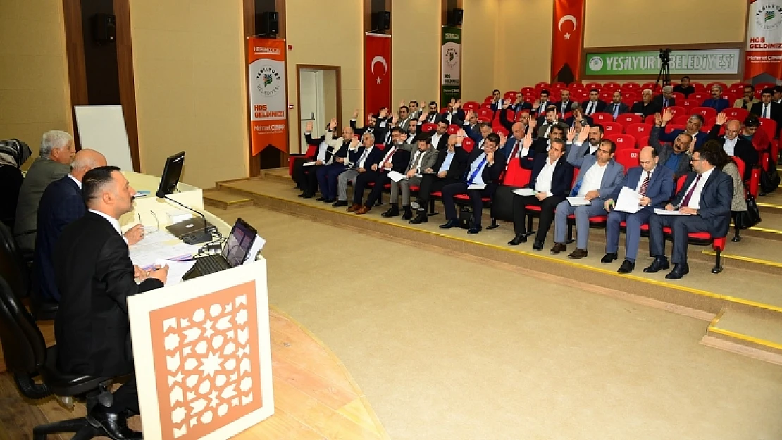 Yeşilyurt Belediye Meclisi Mayıs Ayı Toplantısını Yaptı