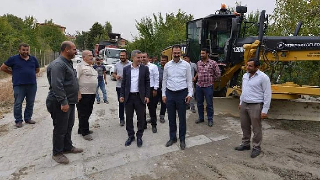 Yeşilyurt Belediyesi, Sathi Kaplamada 2018 Yılı Hedefini Aştı