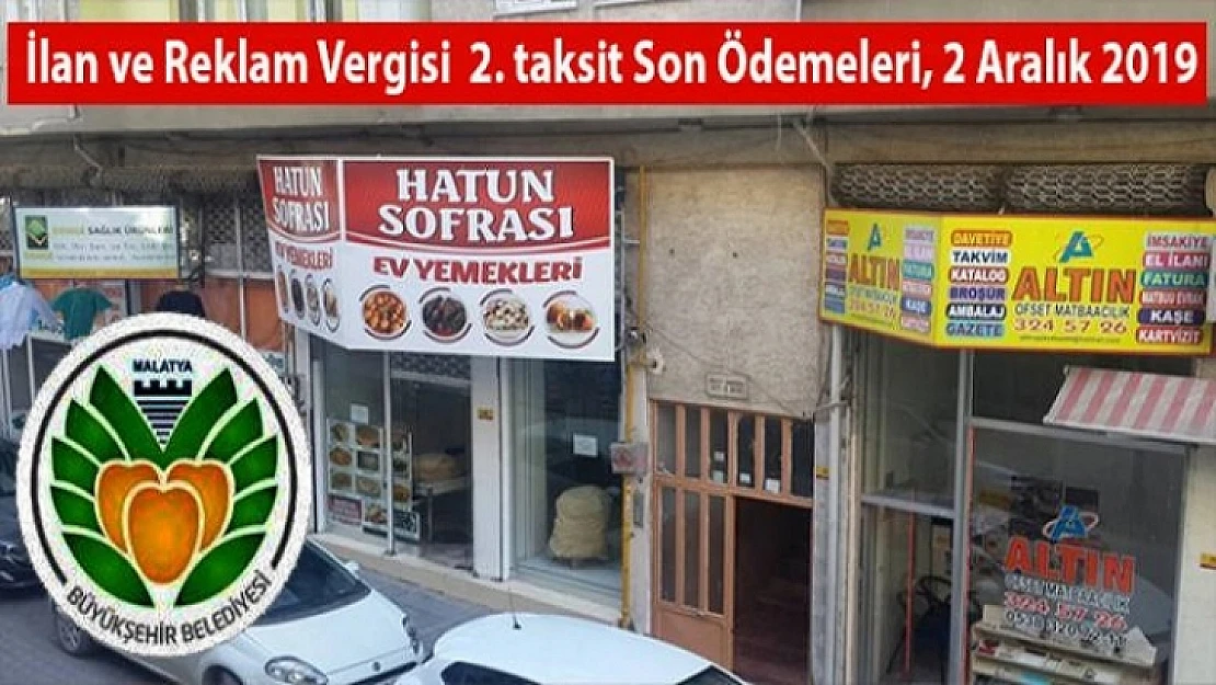 İlan Reklam Vergisini Ödemeyen Cezalı Duruma Düşecek
