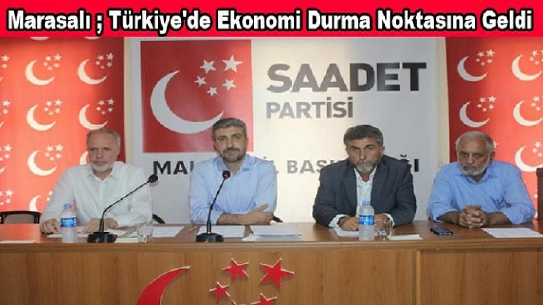 Marasalı Türkiye'de Uzun Zamandır Bir Cinnet Hali Var