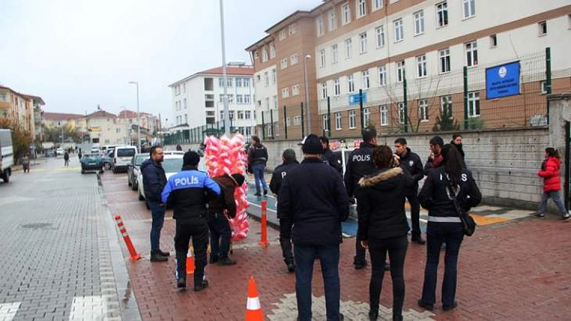 Malatya'da Okul Önlerinde Denetim
