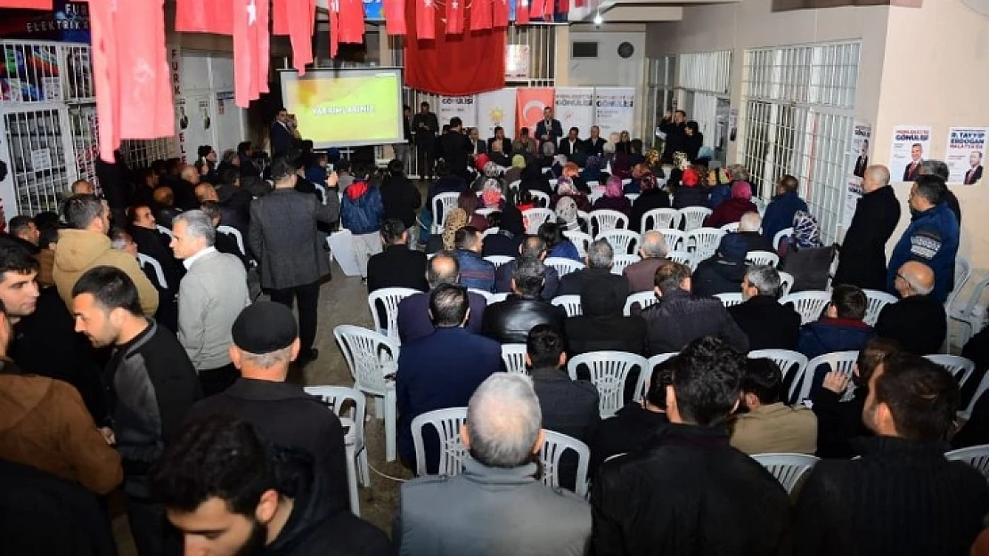 Çınar, Yeşilyurt'ta Hep Birlikte Tarih Yazacağız
