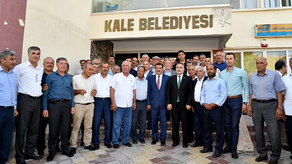 Başkan Gürkan'dan Kale İlçesine ziyaret