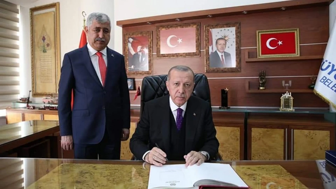 Cumhurbaşkanı Erdoğan'dan Malatya Büyükşehir Belediyesine Ziyaret