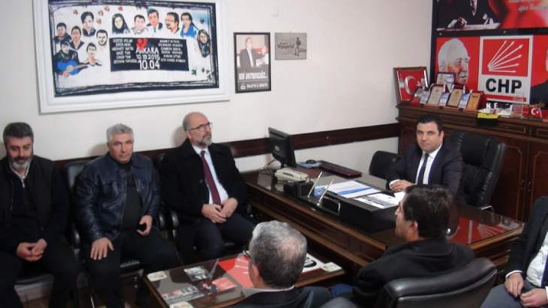 Alevi Eşit Yurttaşlık Derneği'den CHP Adayı Gökçe'ye Ziyaret