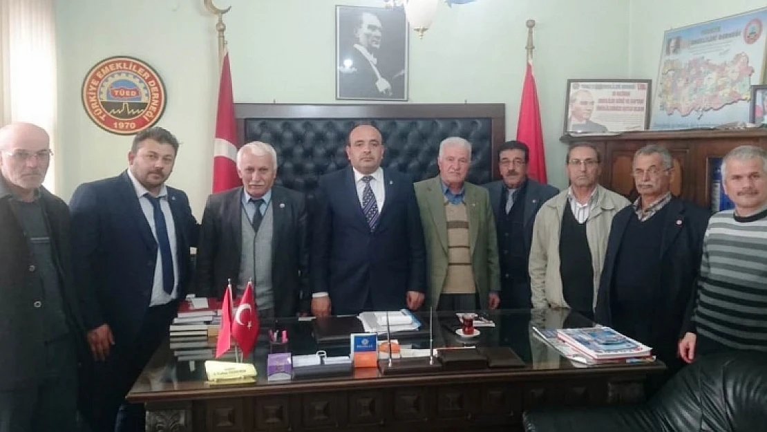 Altunkaya'dan Türkiye Emekliler Derneğine Ziyaret
