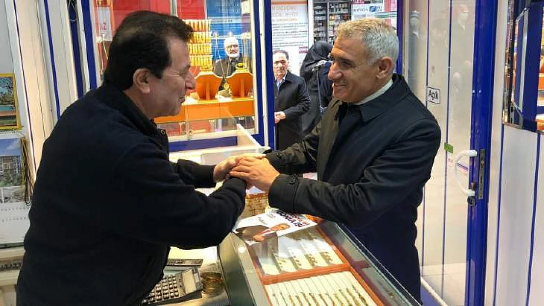 Osman Güder, Esnaflarla Bir Araya Geldi