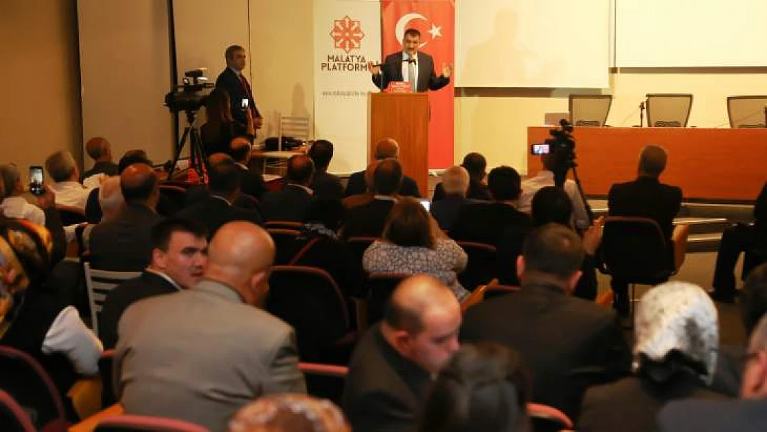 Başkan Gürkan, Malatya Platformu İstişare Toplantısına Katıldı
