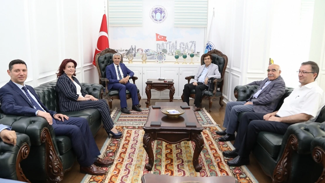 MASİAD Başkanı Güngör, Başkan Güder İle Bir Araya Geldi