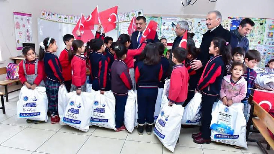 Başkan Gürkan, Karaköy İlkokulu Öğrencileri İle Bir Araya Geldi