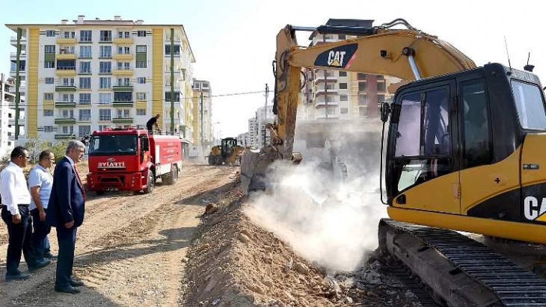 Yeni Bağlantı Yolu Yüzakı Bulvarını Gülay Caddesine Bağlıyor