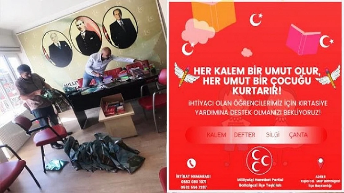 Her Kalem Bir Umut Olur Kampanyası