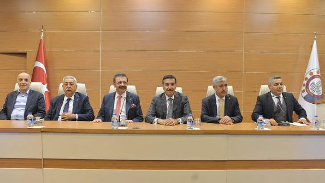 Hisarcıklıoğlu'ndan Malatya TSO Ziyaret