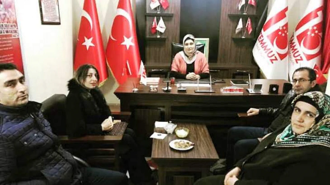 Fatma Aydın'dan 15 Temmuz Milli İrade Ocaklarına Ziyaret