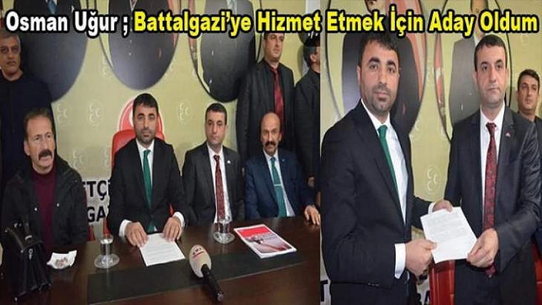 İş Adamı Osman Uğur MHP'den Battalgazi'nin Aday Adayı Oldu