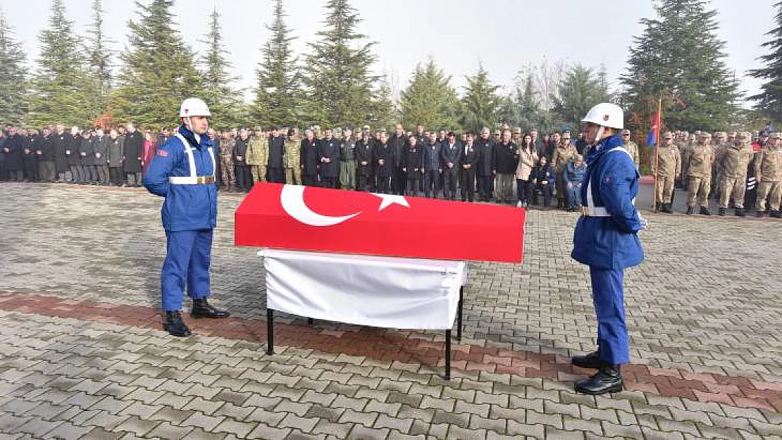 Karakol Komutanı Cenaze Töreninin Ardından Memleketine Uğurlandı