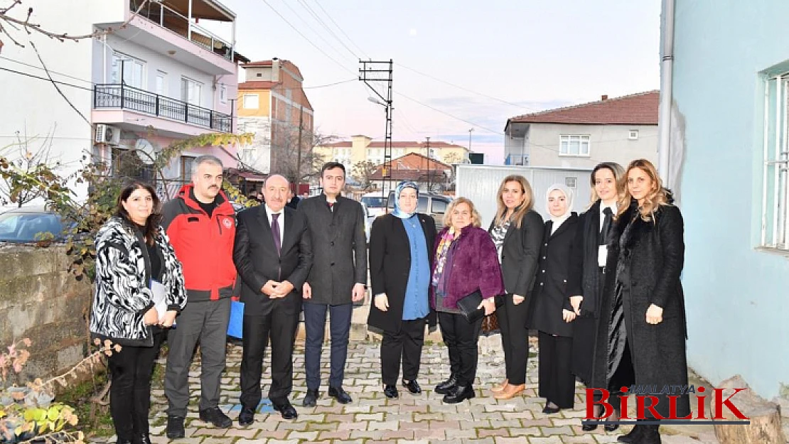 Hanımefendi Hanife Yazıcı'dan İlimizdeki Ailelere Ziyaret