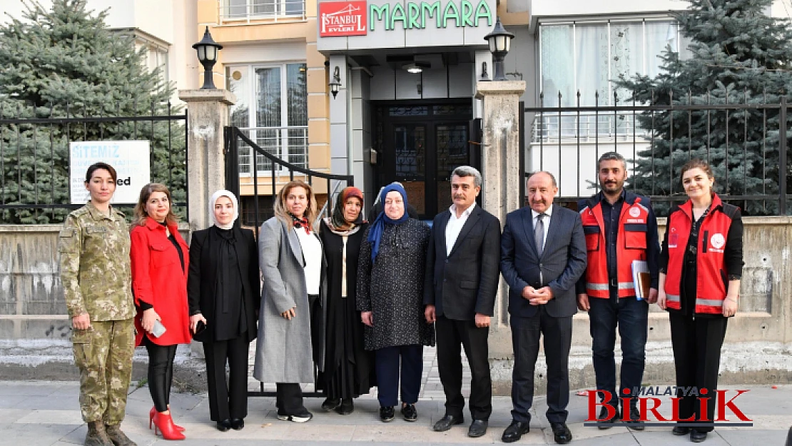 Hanımefendi Hanife Yazıcı'dan Şehit Ailelerine Ziyaret