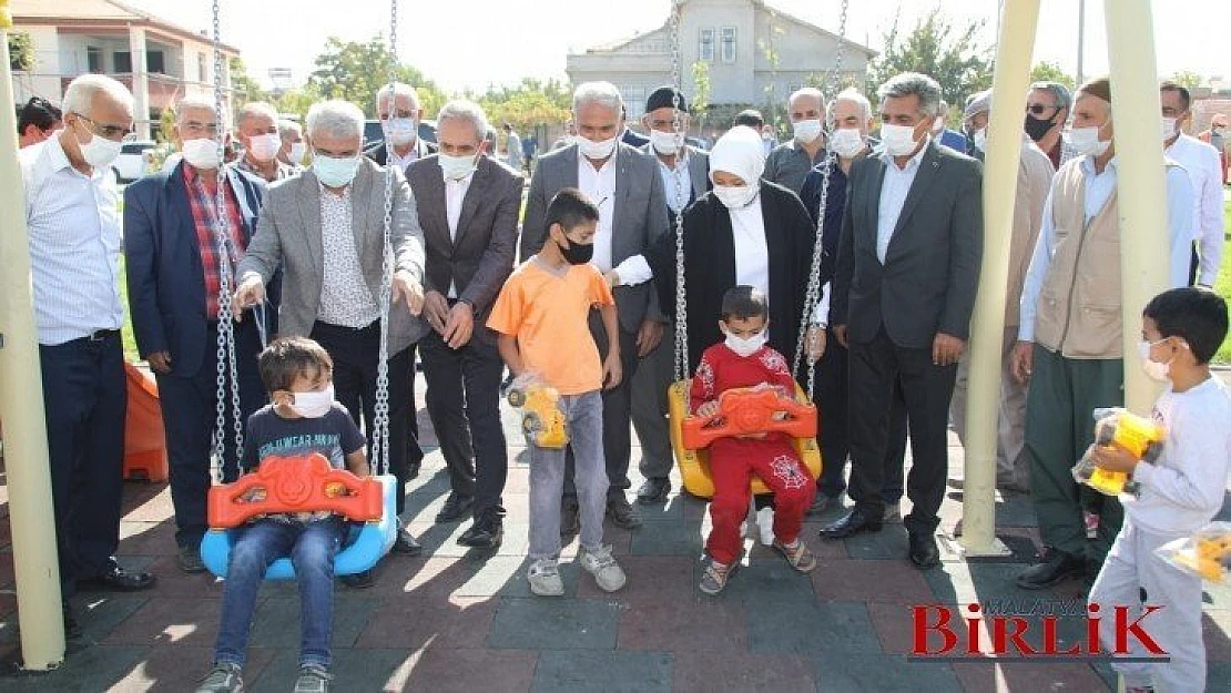 Hatunsuyu Parkı Hizmete Açıldı