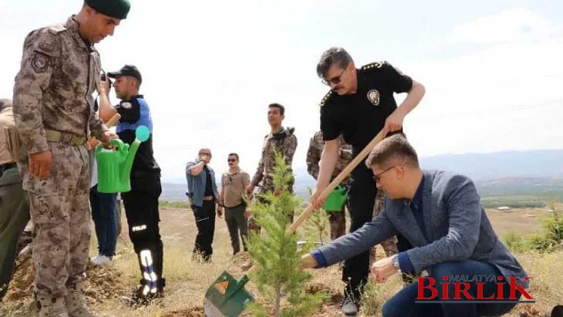 İl Emniyet Müdürlüğünden' Her Can İçin Bir Fidan' Projesi