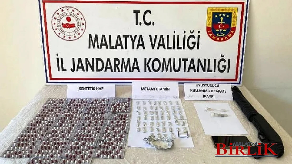 Jandarma'dan Battalgazi İlçesinde Uyuşturucu Operasyonu