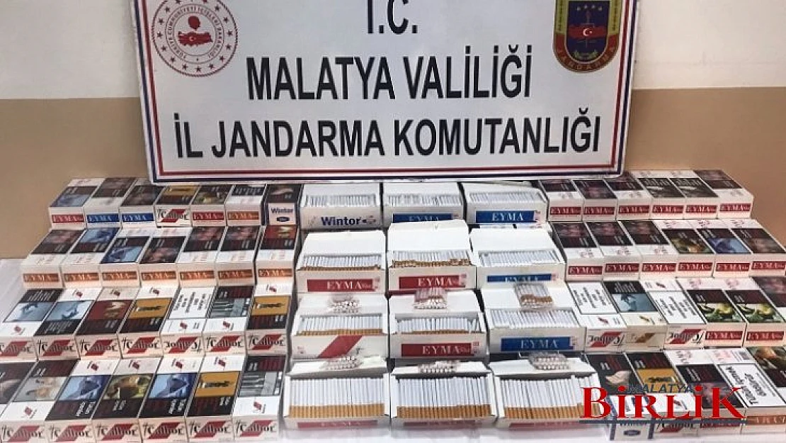 Jandarmadan Sigara Kaçakçılarına Operasyon