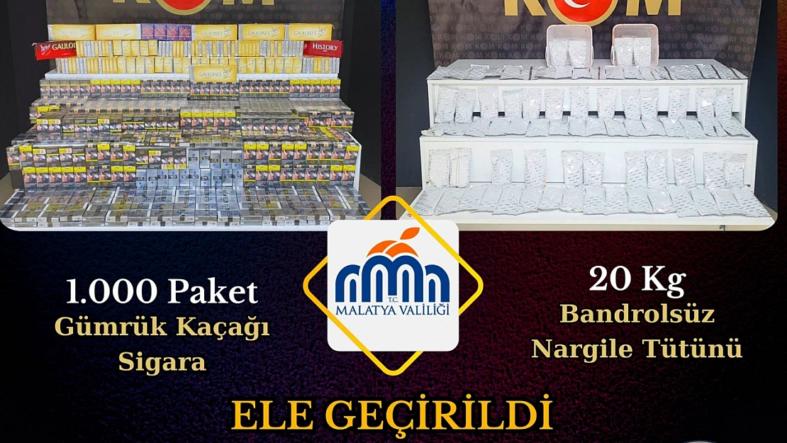 Kaçakçılık ve Organize Suçlarla Mücadeleye Yönelik Operasyon