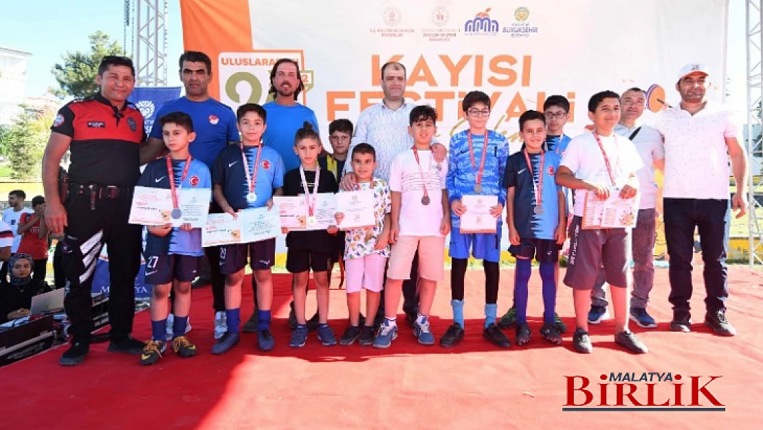 Kayısı Festivali Kapsamında Spor Şenliği Düzenlendi