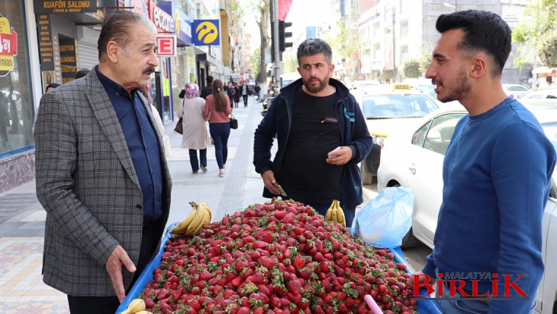 Keskin, Esnaf İşyerini Açarak Malatya'yı Canlı Gösteriyor