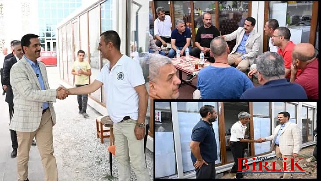 Kışla Caddesi Esnaflarından Başkan Taşkın'a Teşekkür